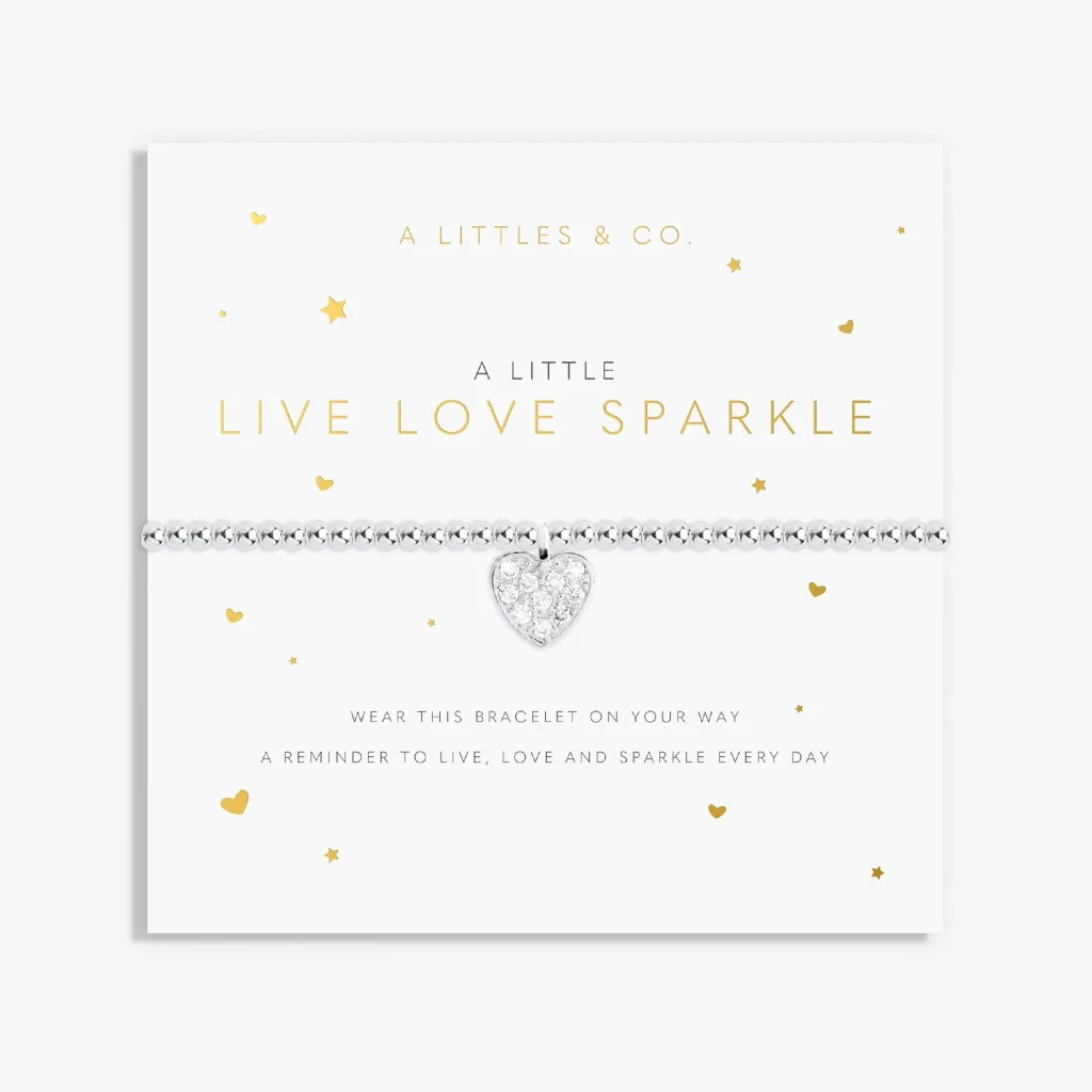 A Little & Co : A Little Live Love Sparkle Bracelet