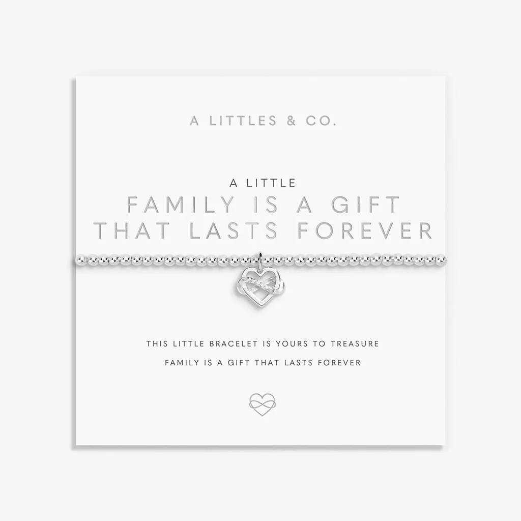 A Littles & Co : A Little 'Family Is A Gift' Bracelet