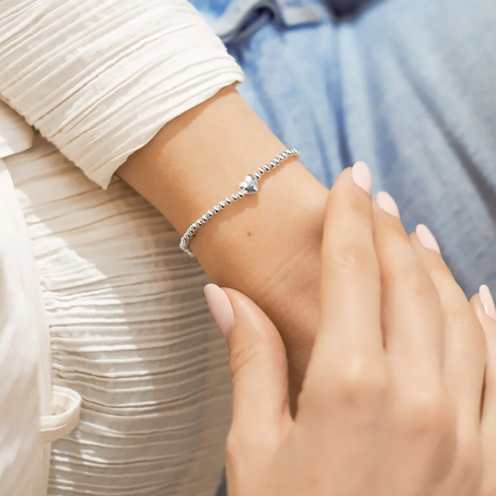 A Littles & Co : 'Happy Birthday' Bracelet - Little Heart - Image 2