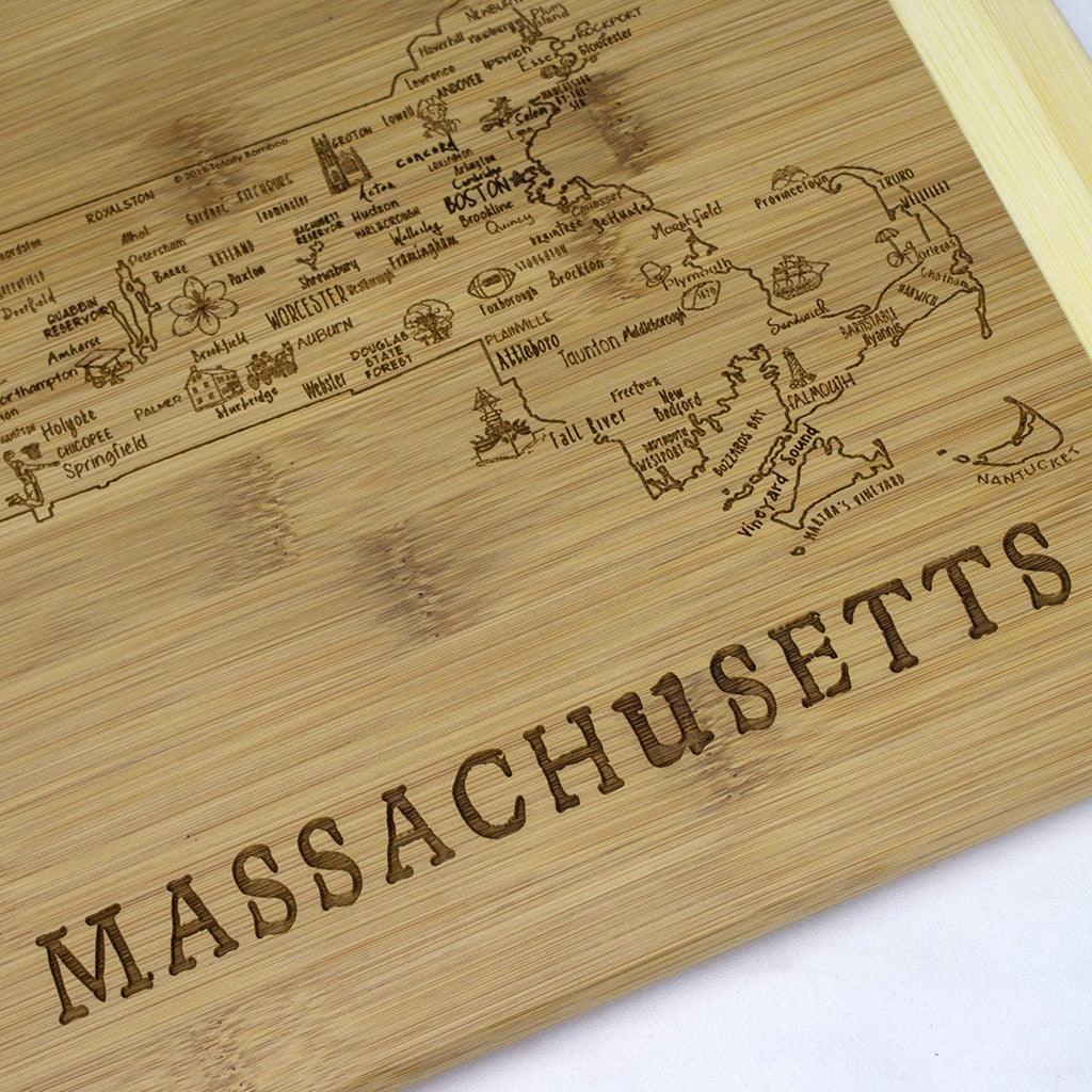 A Slice of Life Massachusetts Serving and Cutting Board - Image 4
