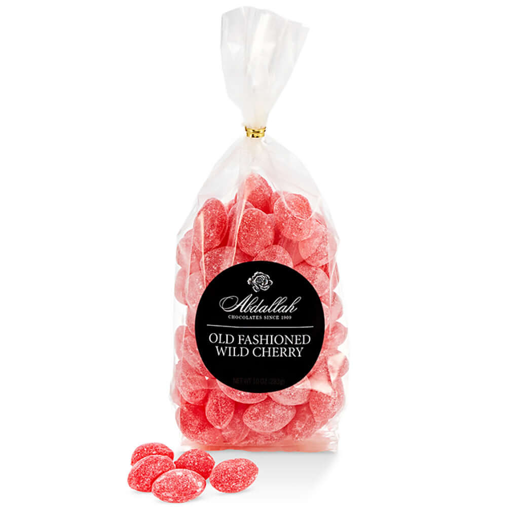 Abdallah Candies : Sanded Wild Cherry Drops