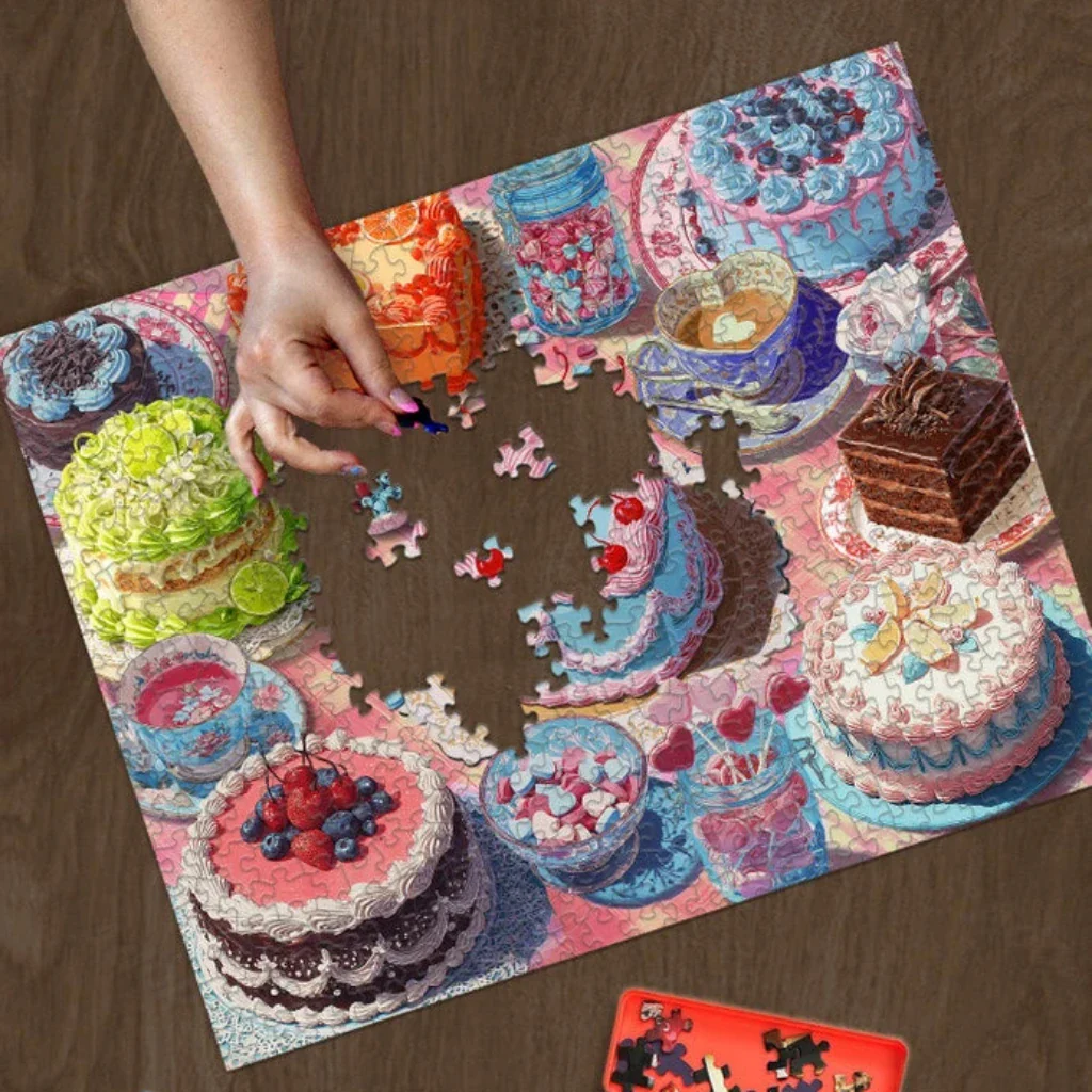 Springbok : Vintage Cakes 500 Piece Jigsaw Puzzle - Image 3