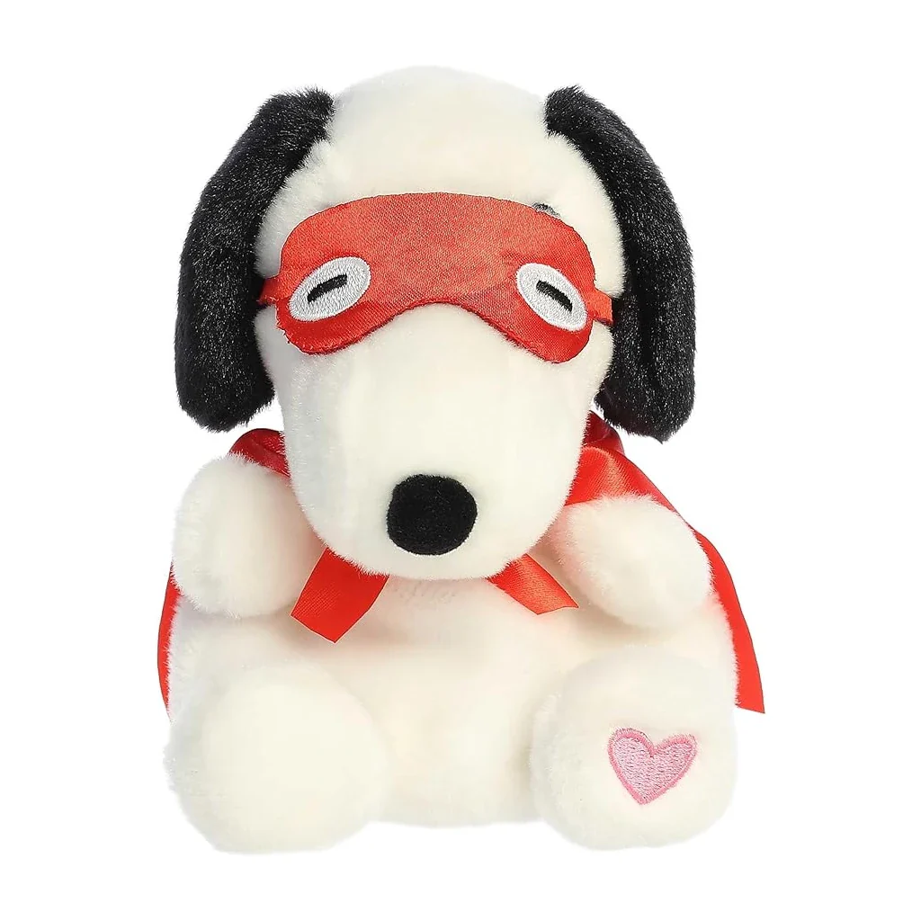 Aurora : Palm Pals Snoopy Kissing Bandit Stuffed Animal