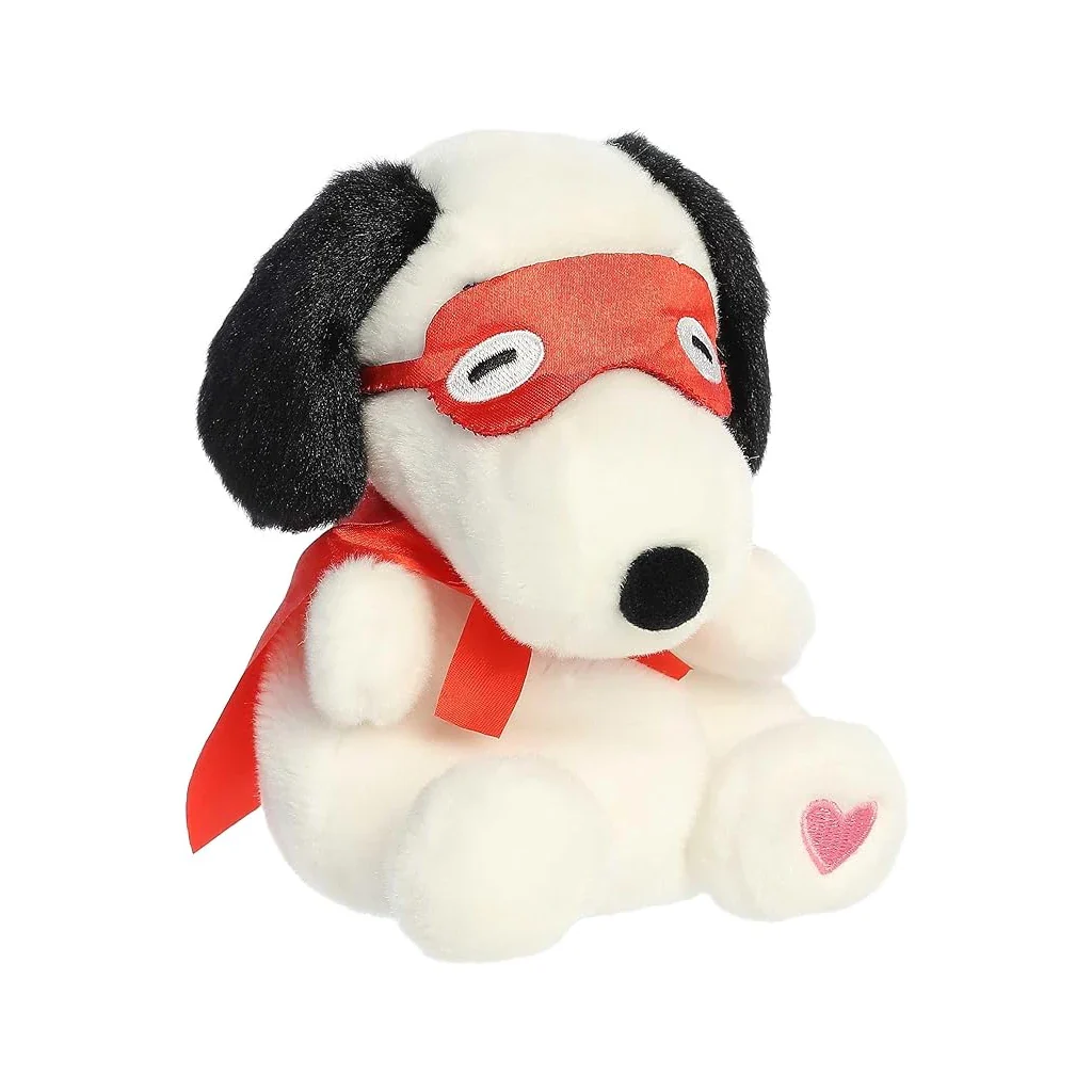 Aurora : Palm Pals Snoopy Kissing Bandit Stuffed Animal - Image 2