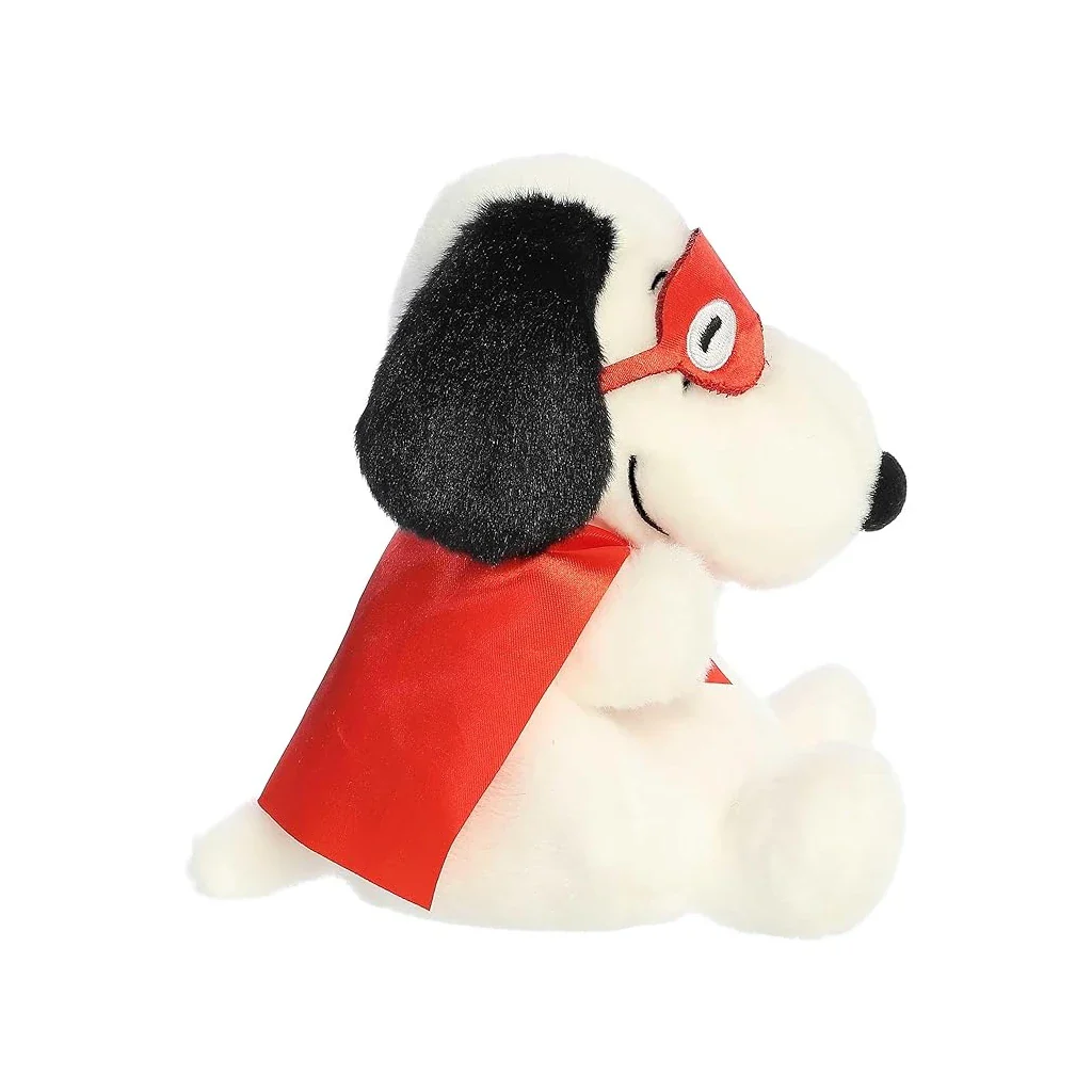 Aurora : Palm Pals Snoopy Kissing Bandit Stuffed Animal - Image 3