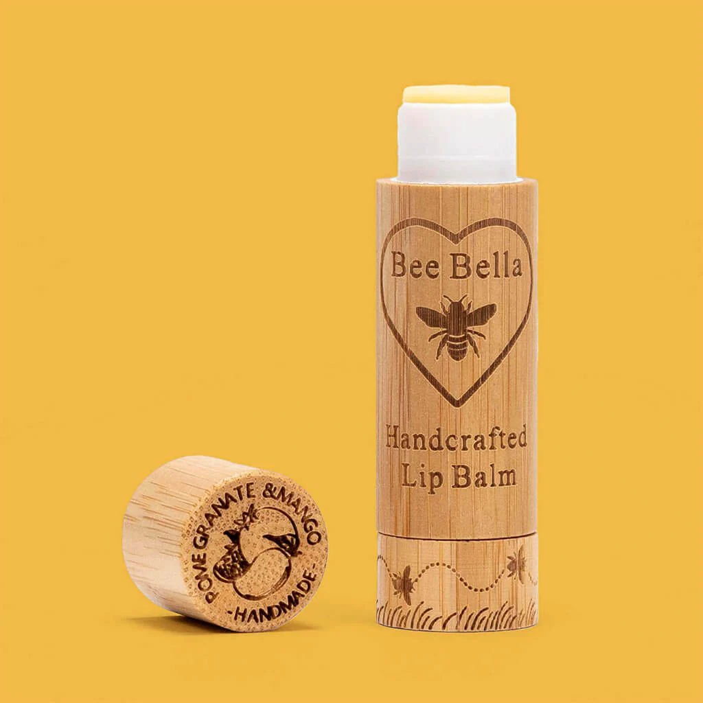 Bee Bella : Lip Balm in Pomegranate & Mango