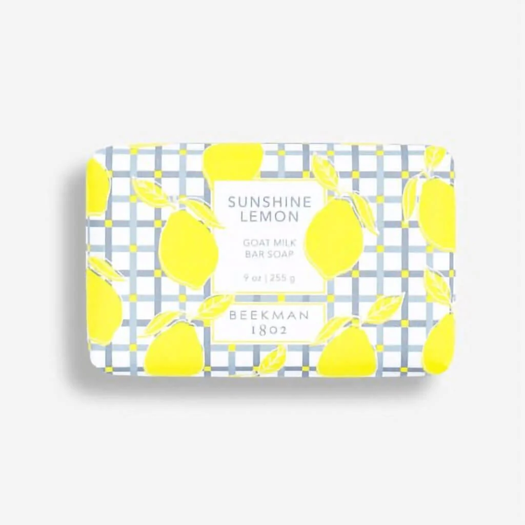 Beekman 1802 : Sunshine Lemon Goat Milk Soap