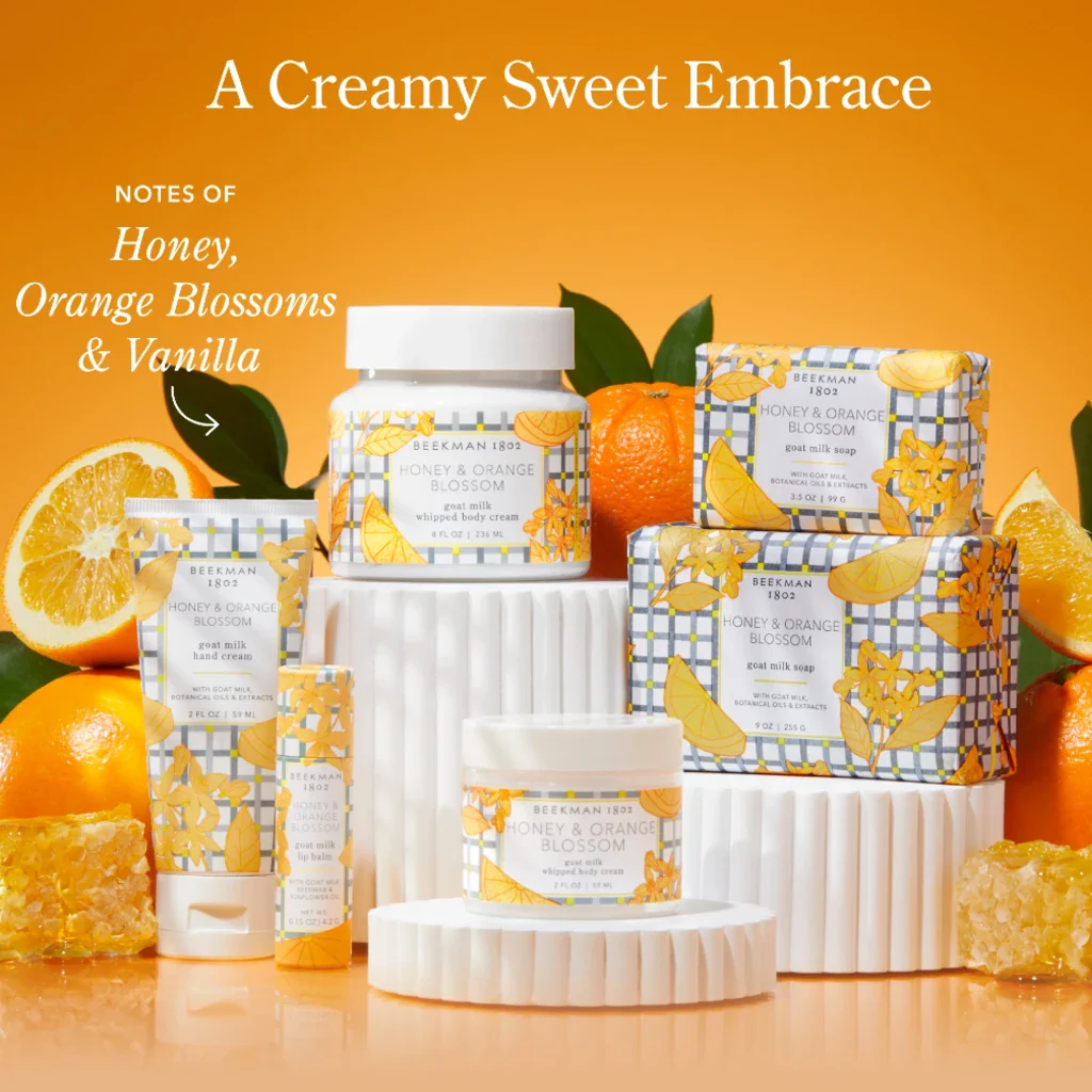 Beekman: Honey & Orange Blossom Lip Balm - Image 3