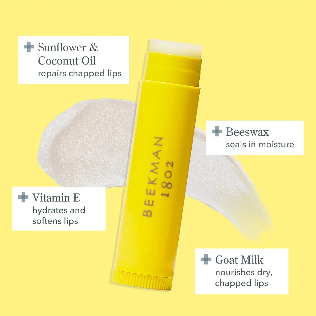 Beekman: Honey & Orange Blossom Lip Balm - Image 4