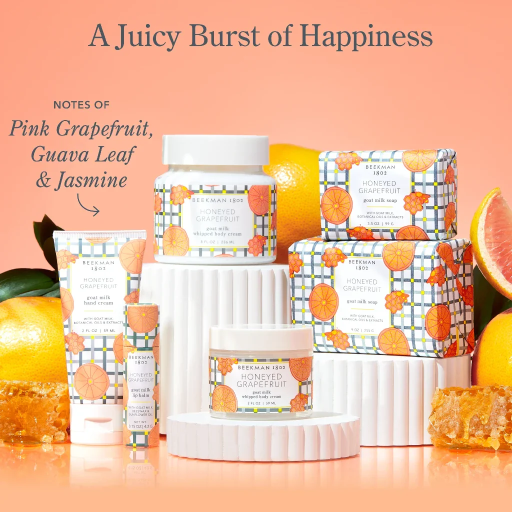 Beekman: Honeyed Grapefruit Lip Balm - Image 4
