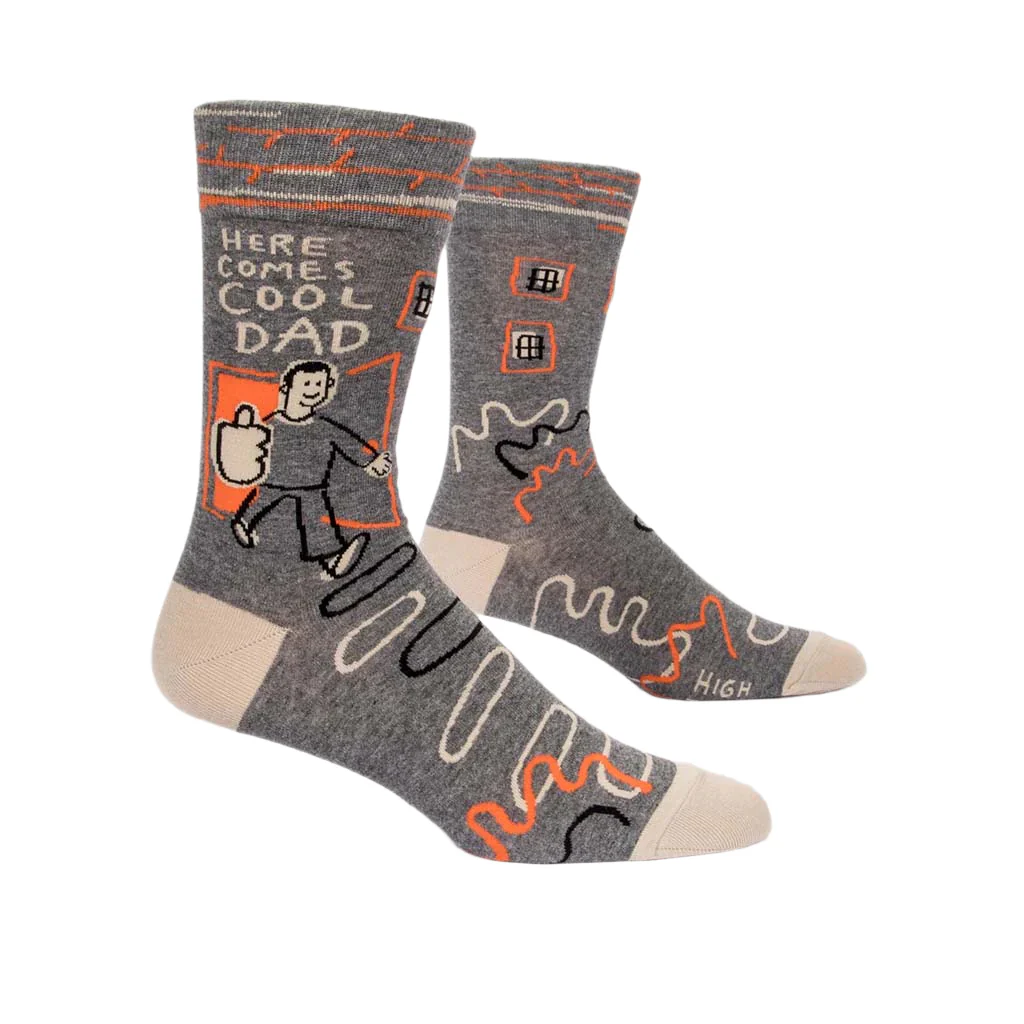 Blue Q : Men's Socks - Here Comes Cool Dad