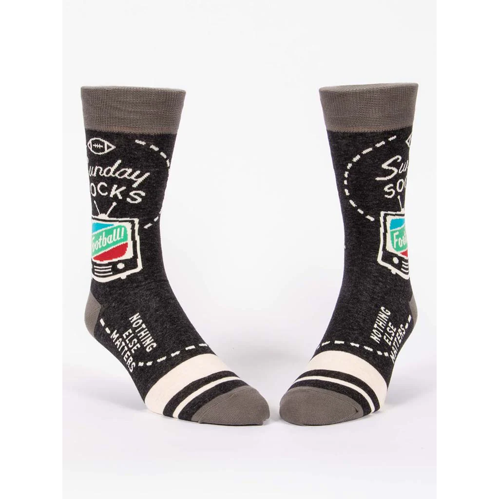 Blue Q : Men's Socks - Sunday - Image 2