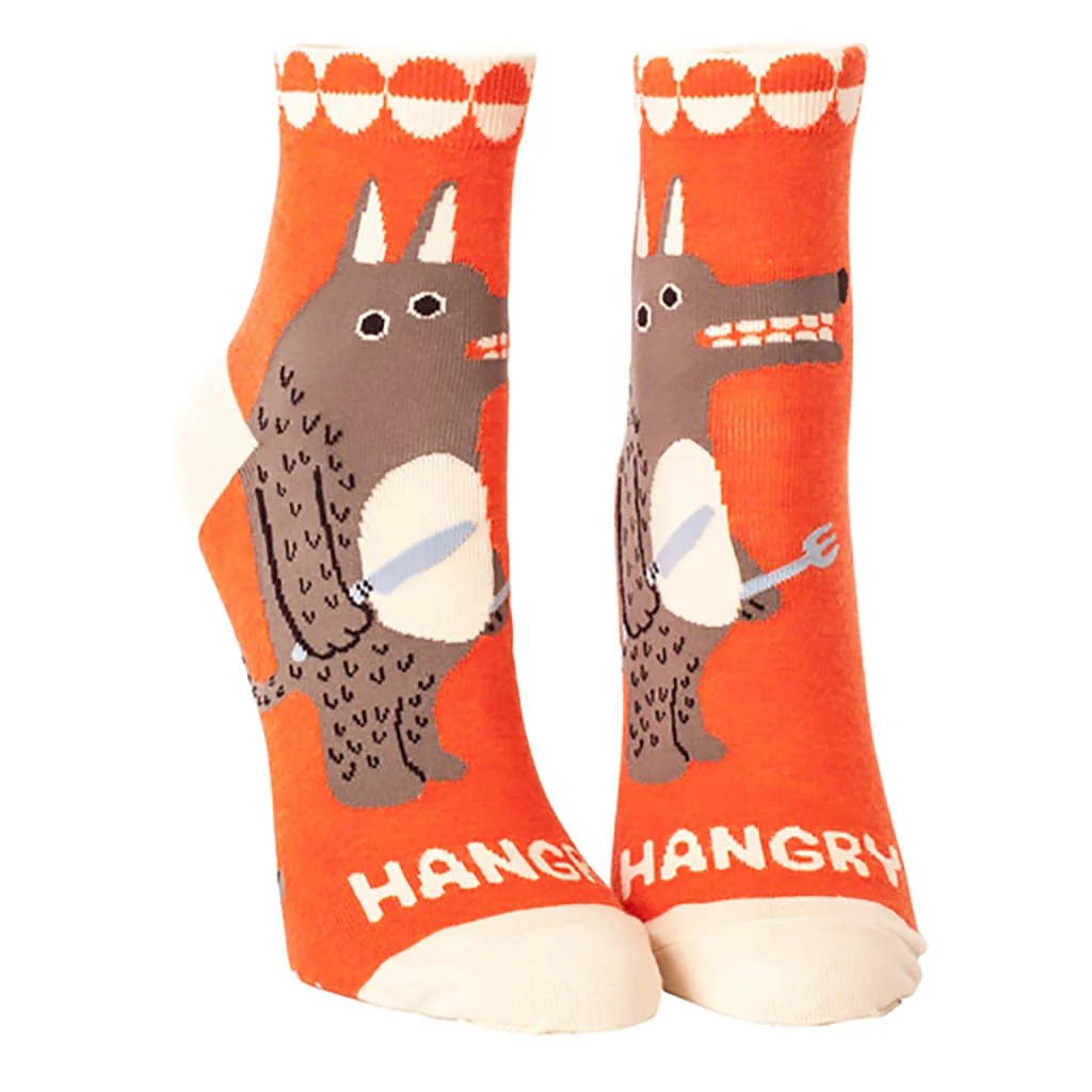 Blue Q : Women's Socks - "Hangry"