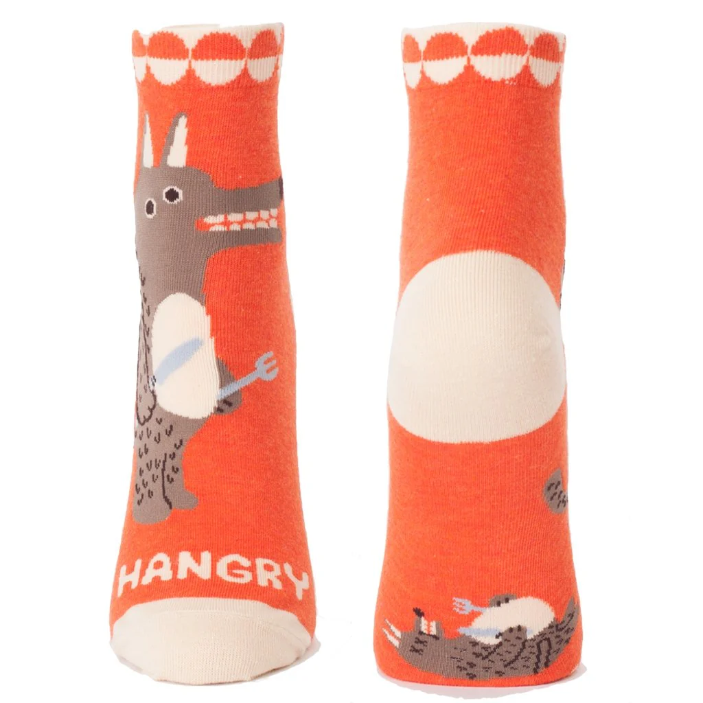 Blue Q : Women's Socks - "Hangry" - Image 2
