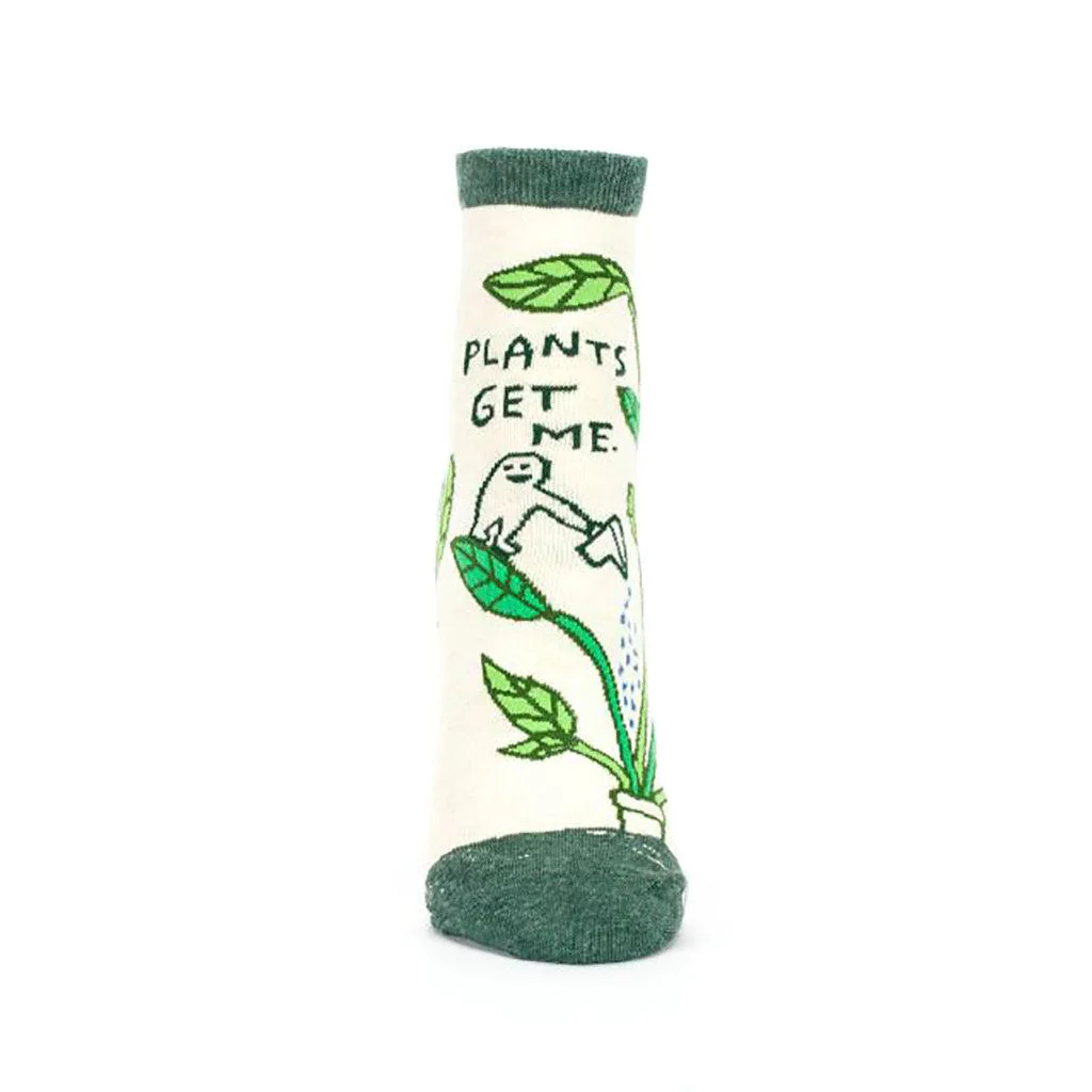 Blue Q : Women's Socks - "Plants Get Me" - Image 3