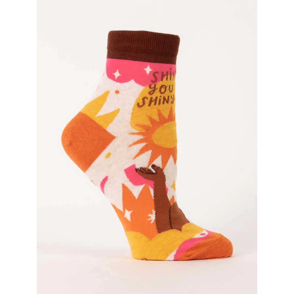 Blue Q : Women's Socks - Shine On You Cr*zy Shiny Thing - Image 2
