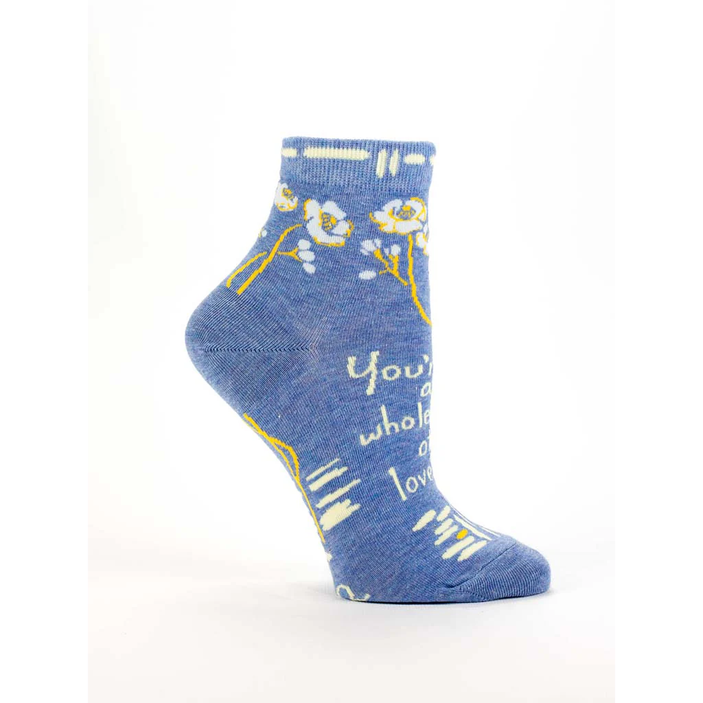 Blue Q : Women's Socks - You're a Whole Lotta Lovely - Image 2