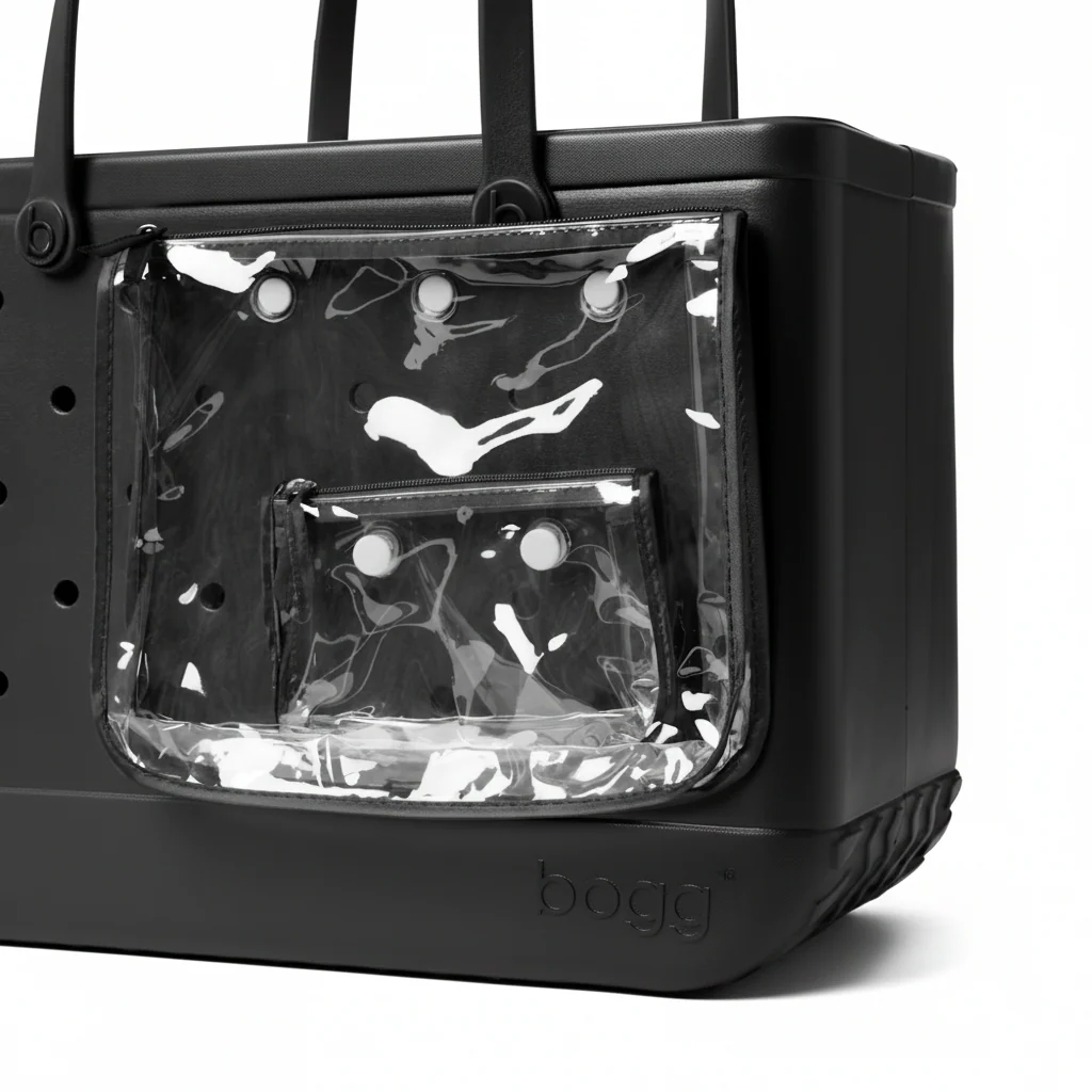 Bogg Bag : Original Bogg Tonal Black Bag - Image 5