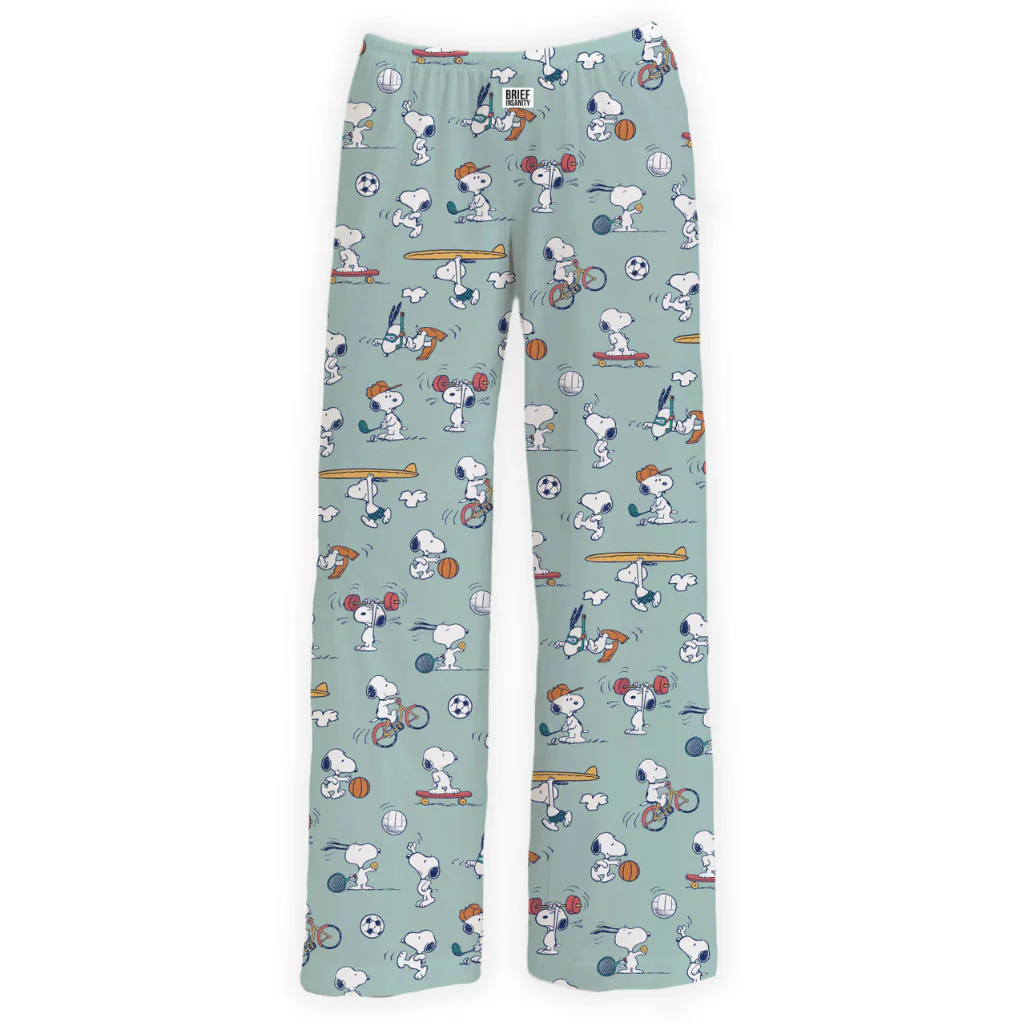 Brief Insanity : Snoopy Sports Pattern Pants
