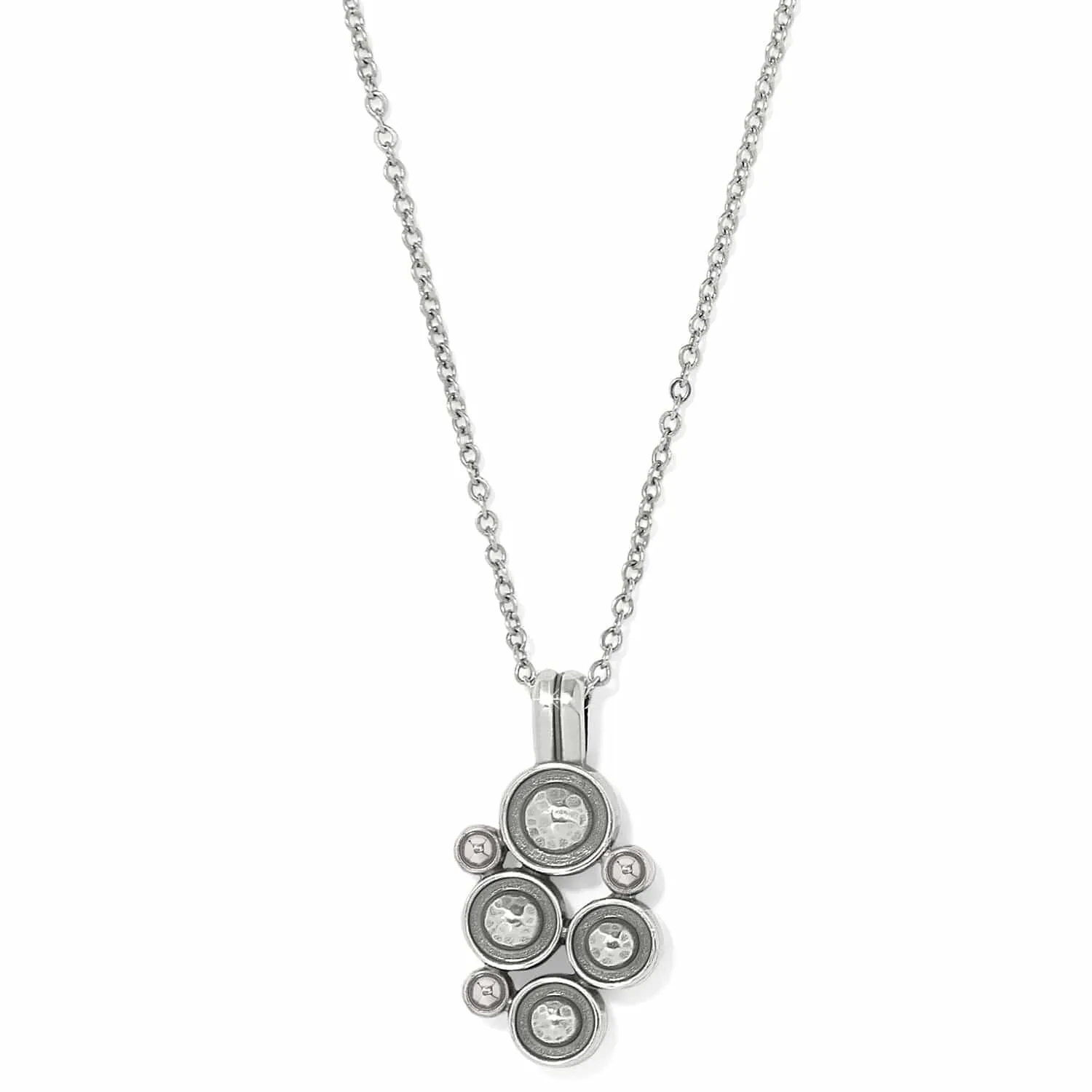 Brighton - Constella Cluster Crystal Necklace - White - Image 2