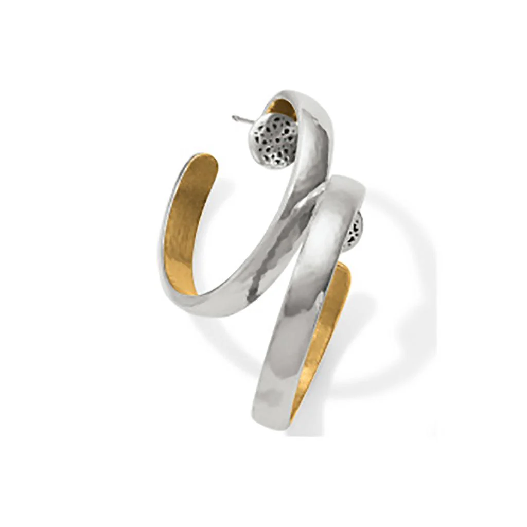 Brighton : Ferrara Entrata Small Hoop Earrings - Image 2
