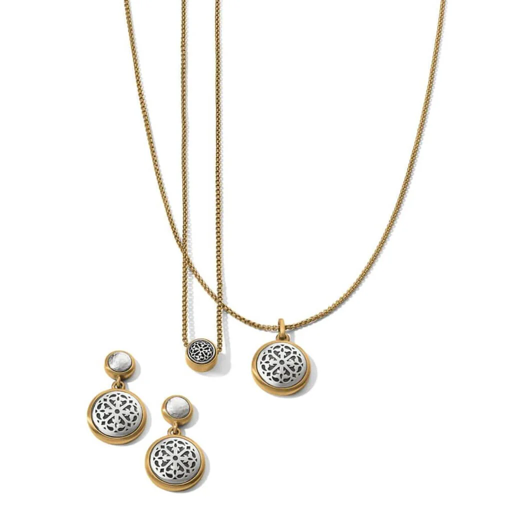 Brighton - Ferrara Two Tone Luce Mini Pendant Necklace - Image 3
