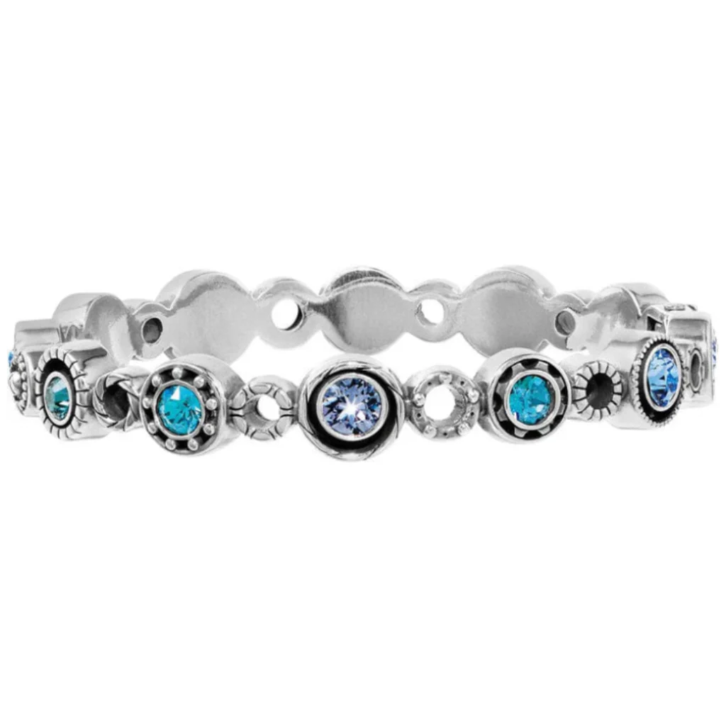 Brighton : Halo Burst Hinged Bangle