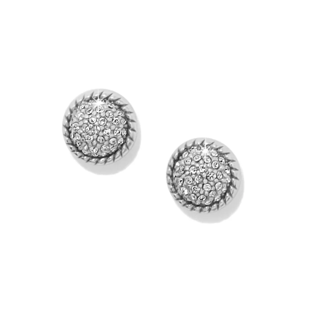Brighton : Illumina Celeste Dome Post Earrings