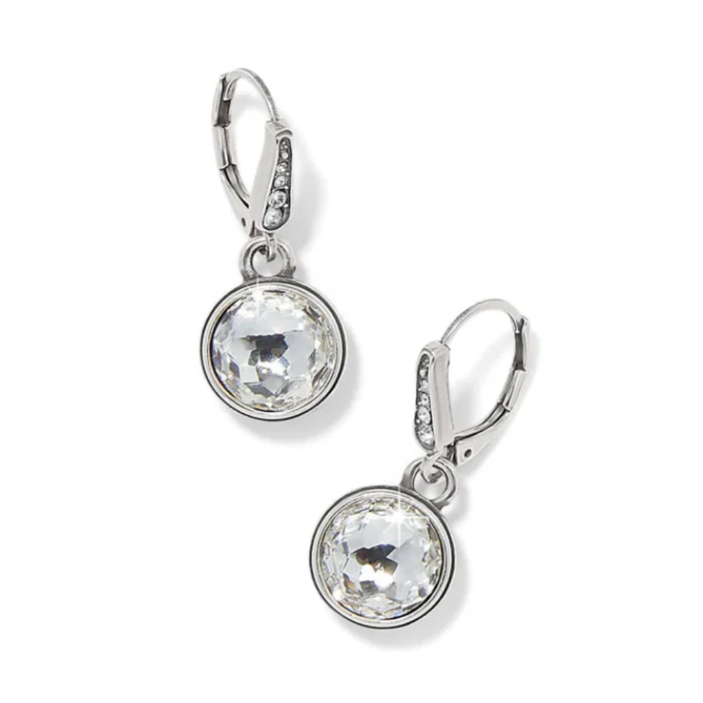 Brighton : Meridian Aurora Leverback Silver Earrings