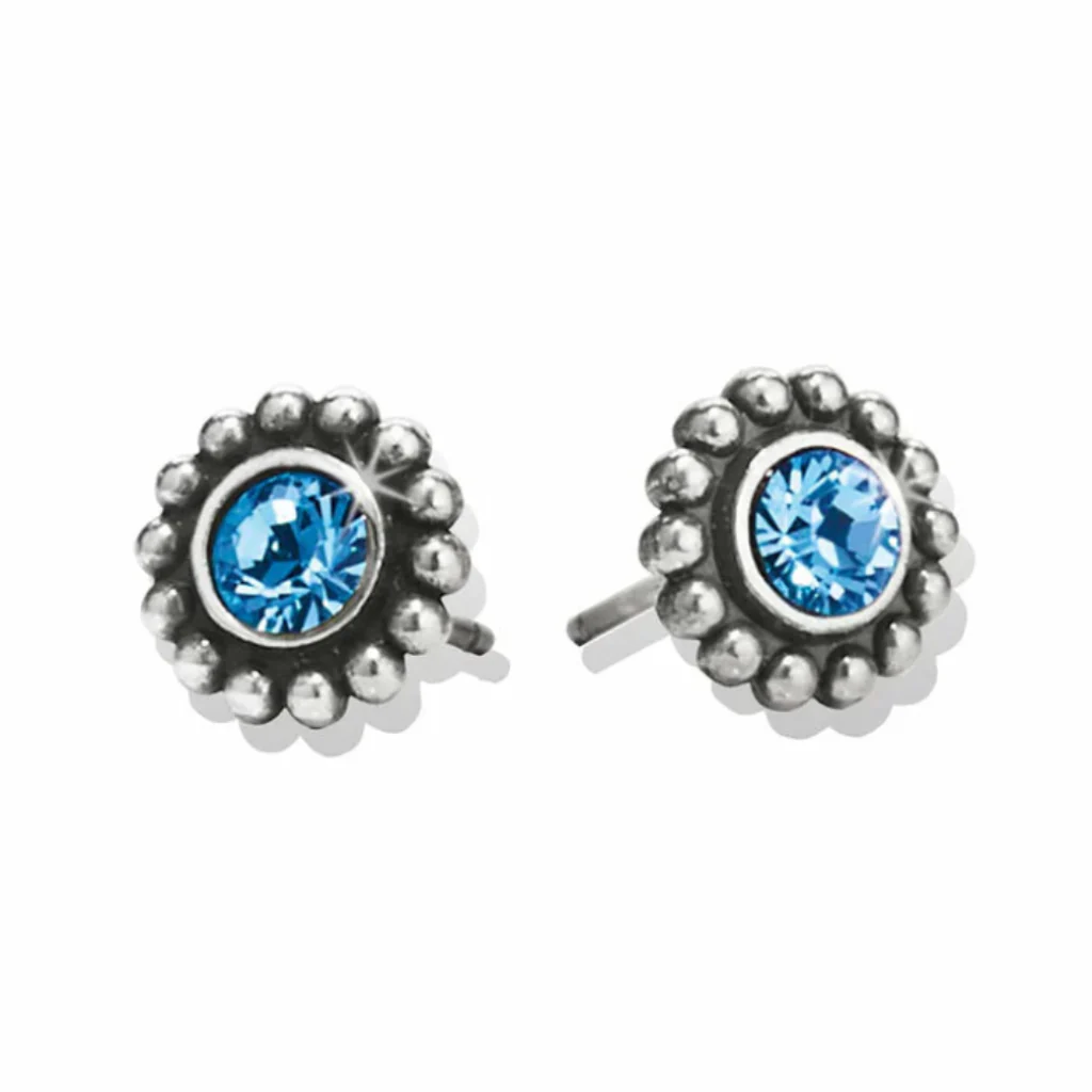 Brighton : Twinkle Mini Post Blue Earrings