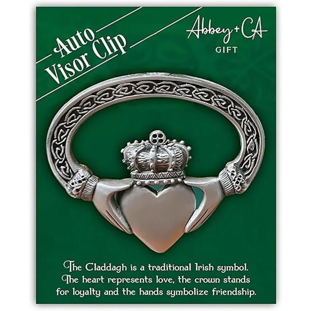 Cathedral Art : Claddagh Visor Clip