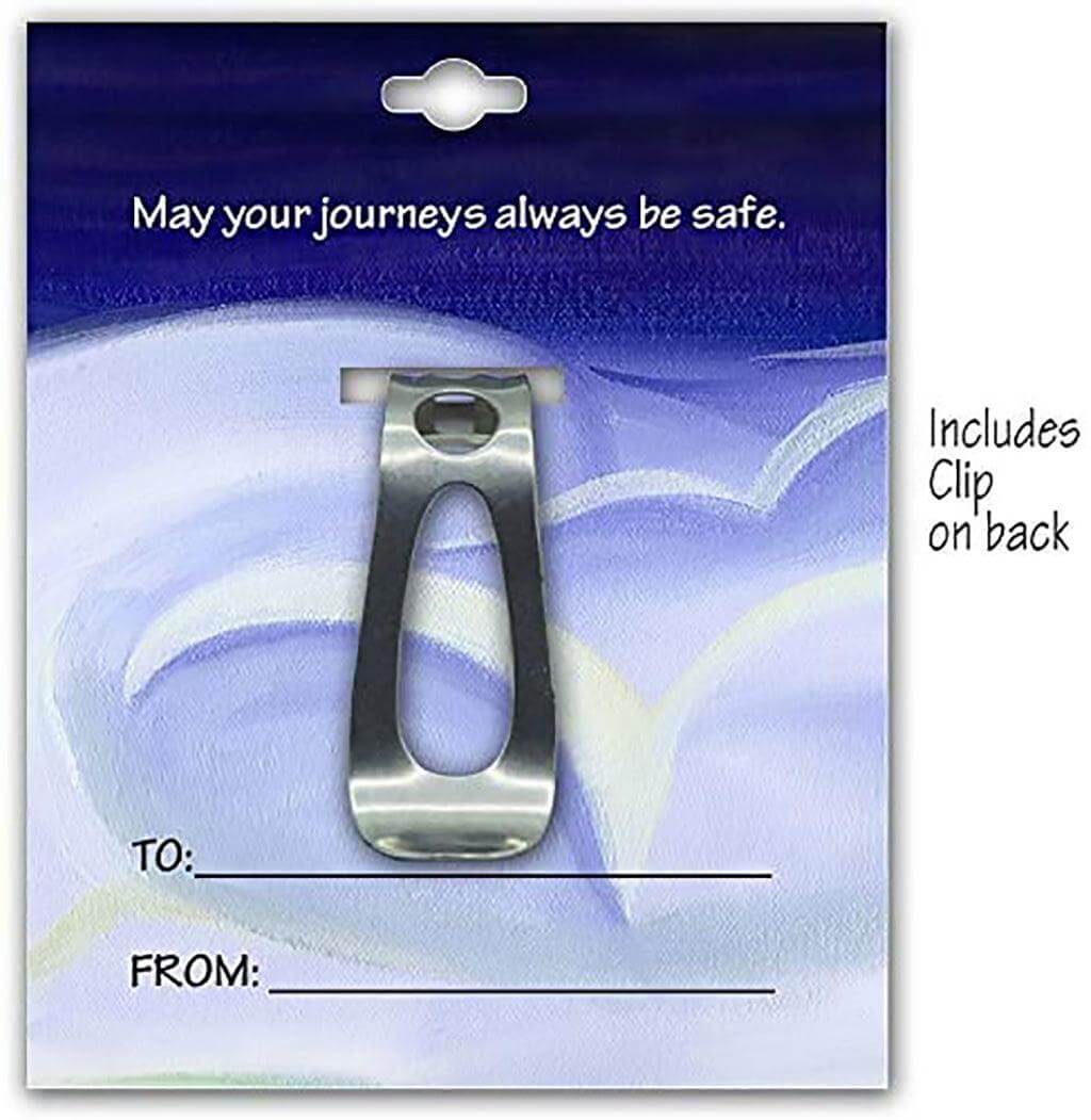 Cathedral Art : Guardian Angel Sun Visor Clip - Image 3