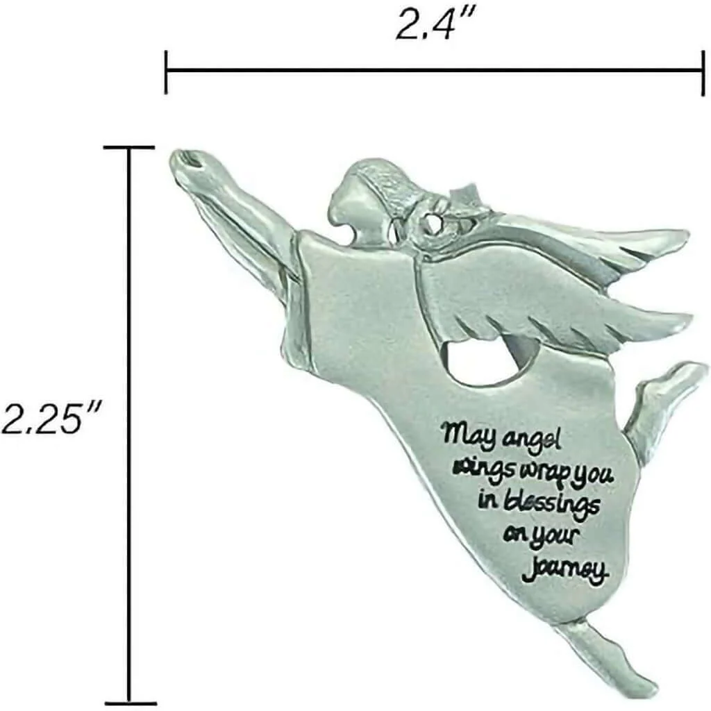 Cathedral Art : May Angel Wings Wrap You Angel Visor Clip - Image 3