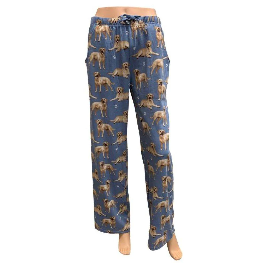 Comfies : Pajama Bottoms - Yellow Labrador