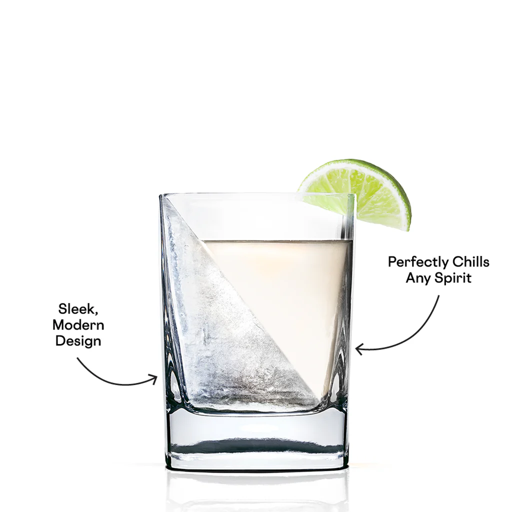 Corkcicle : Tequila Triangle Glass - Image 3