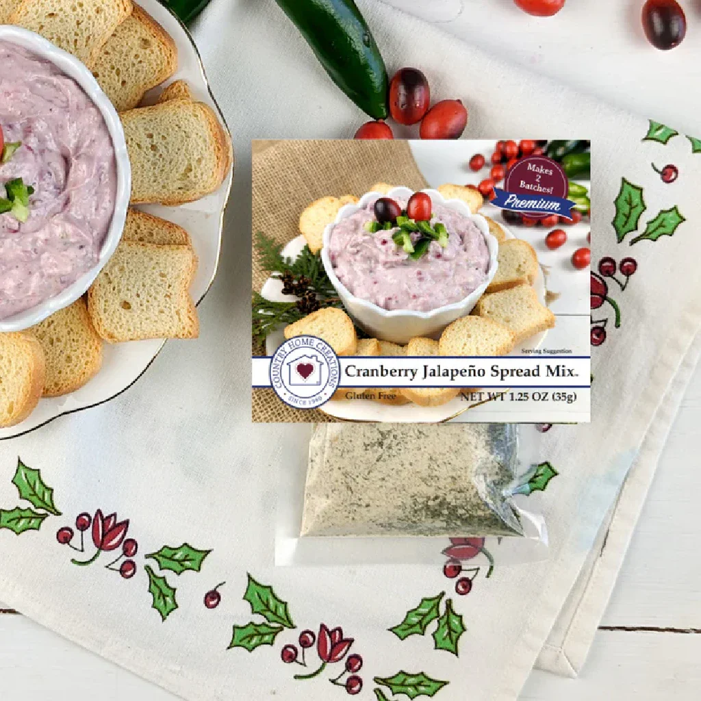 Country Home Creations : Cranberry Jalapeno Spread Mix - Image 3