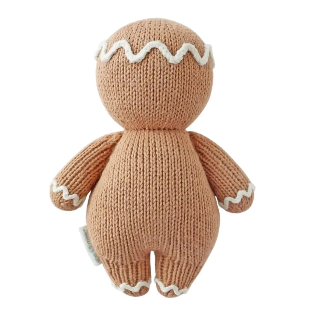 Cuddle + Kind : Baby Gingerbread Doll - White Icing - Image 3