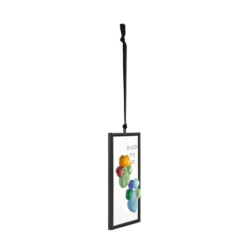 Demdaco : Rainbow Paw Prints on My Heart Suncatcher - Image 4