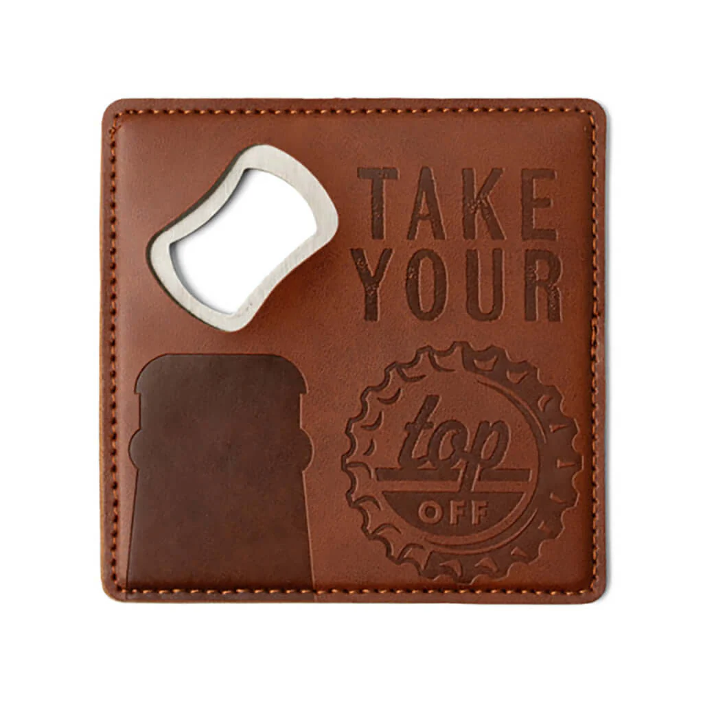 DM Merchandising : Brodeo Drive™ Pour Decisions Bottle Opener Coaster - Image 4
