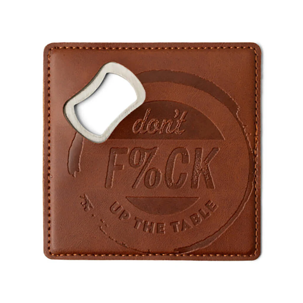 DM Merchandising : Brodeo Drive™ Pour Decisions Bottle Opener Coaster - Image 5