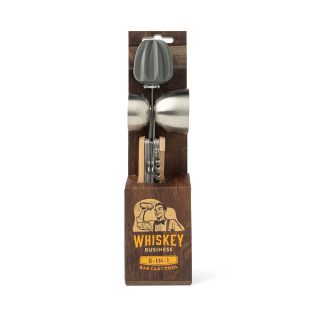 DM Merchandising : Brodeo Drive Whiskey Business 8-in-1 Bar Cart Tool