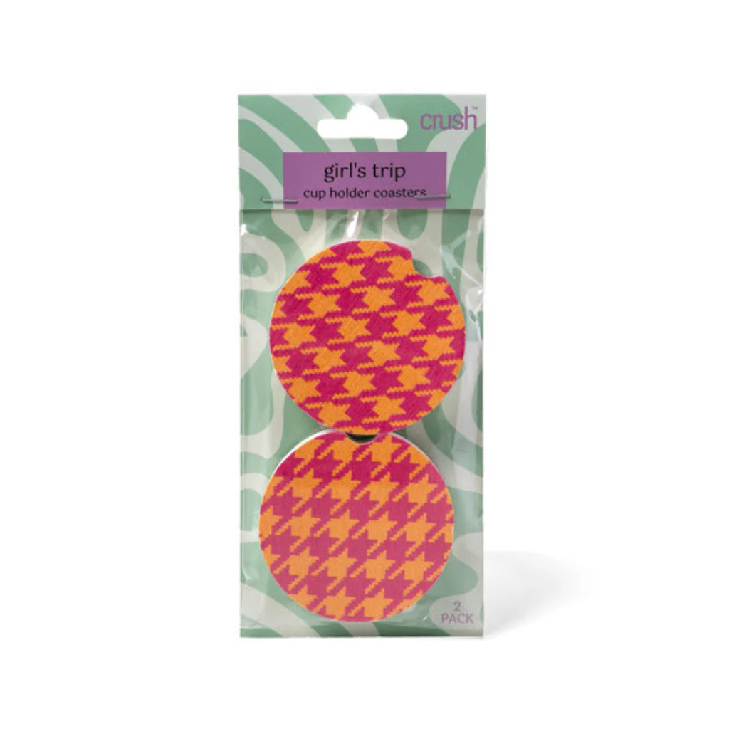 DM Merchandising : Crush Girl's Trip Cup Holder Coasters