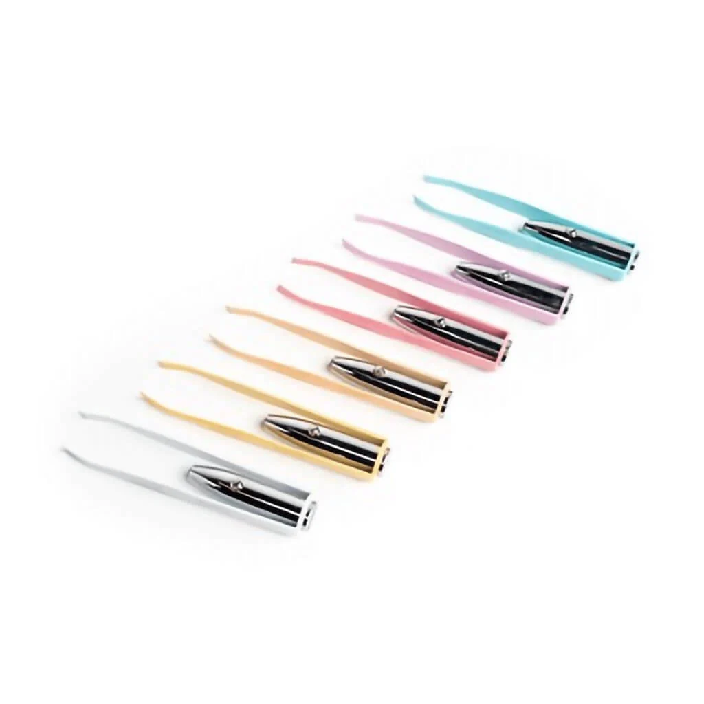 DM Merchandising : Lemon Lavender Light Up Tweezer - Assorted 1 at random. Style can not be chosen - Image 3