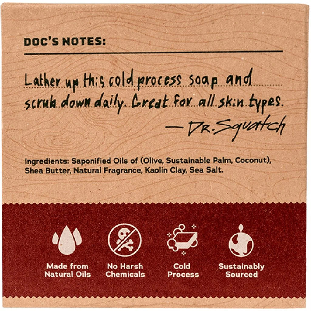 Dr. Squatch : Men's Bay Rum Bar Soap - Image 2