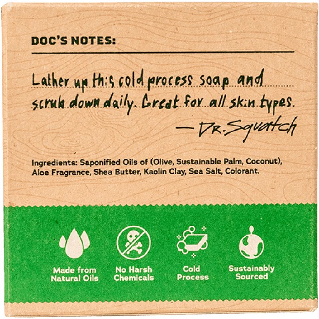Dr. Squatch : Men's Cool Fresh Aloe Bar Soap - Image 2