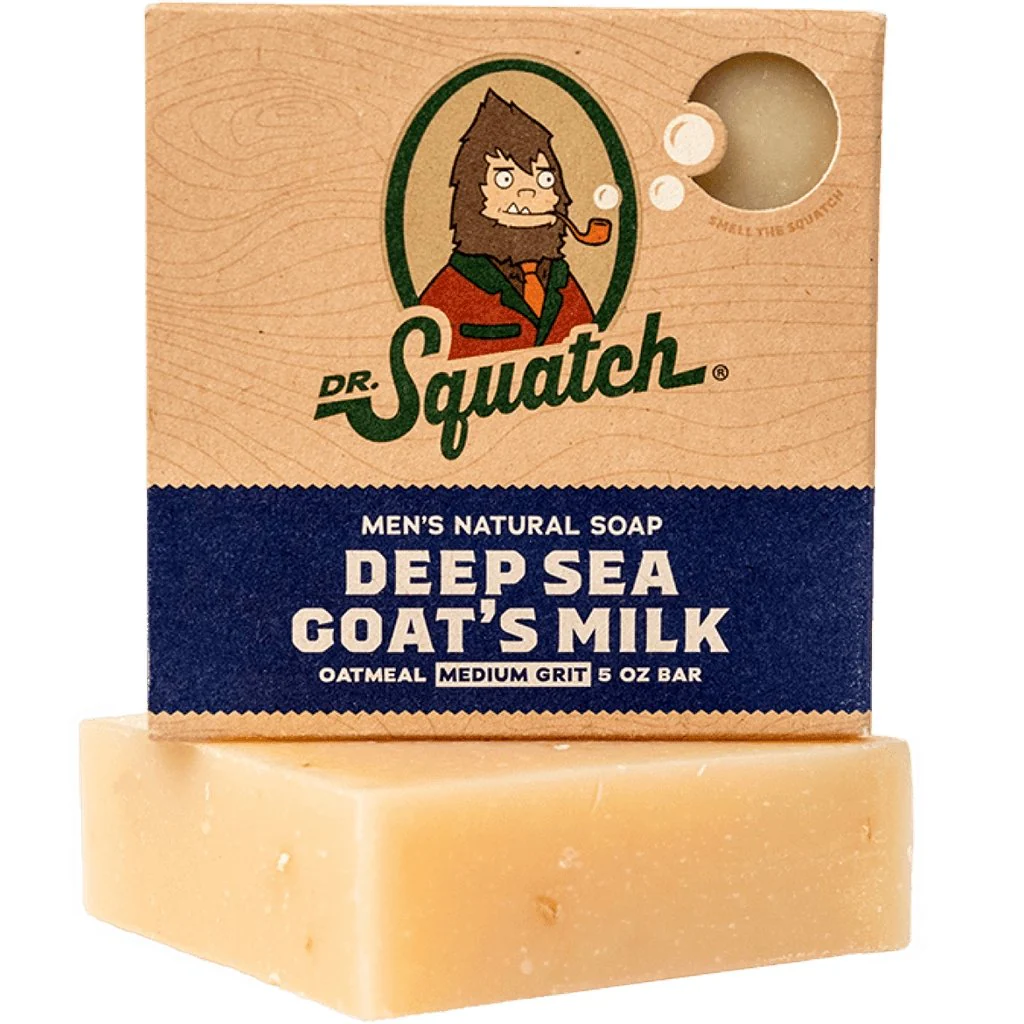 Dr. Squatch : Men's Deep Sea Goats Milk Bar Soap