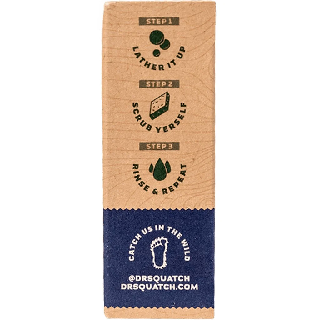 Dr. Squatch : Men's Deep Sea Goats Milk Bar Soap - Image 4