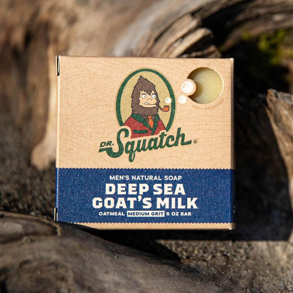 Dr. Squatch : Men's Deep Sea Goats Milk Bar Soap - Image 6