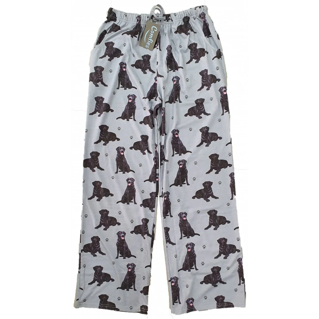 E&S Imports : Pajama Bottoms  Black Labrador - Image 3