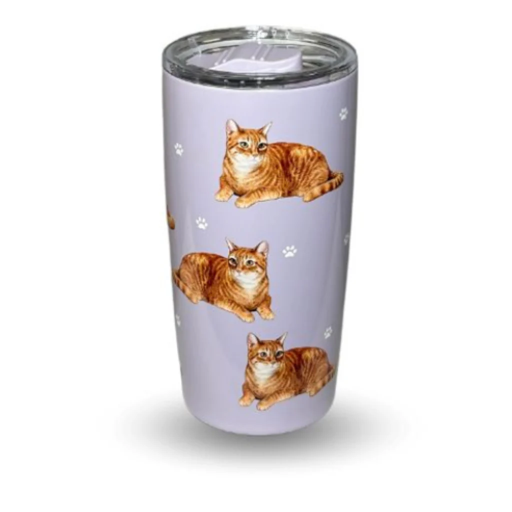 E & S Pets : Tabby Orange Serengeti Tumblers